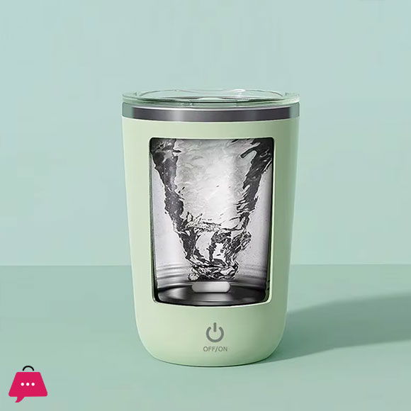 350ml Stainless Steel Cup Automatic Self Stirring Mug Coffee Milk Juice Mixing Cup Electric Magnetic Stirring Cup