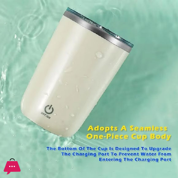 350ml Stainless Steel Cup Automatic Self Stirring Mug Coffee Milk Juice Mixing Cup Electric Magnetic Stirring Cup