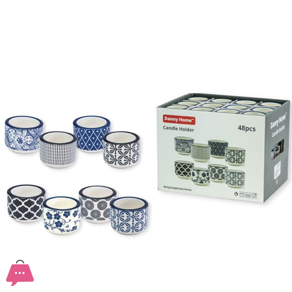Danny Home Ceramic Candle Holder