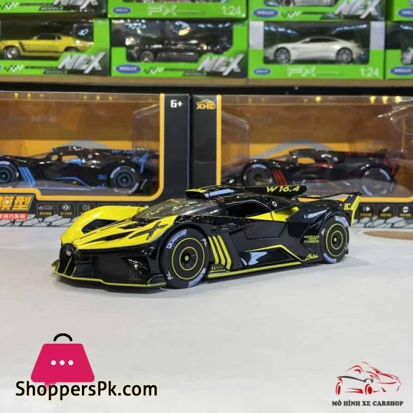 1:24 scale Bugatti Bolide XHD Metal Car Model Supercar