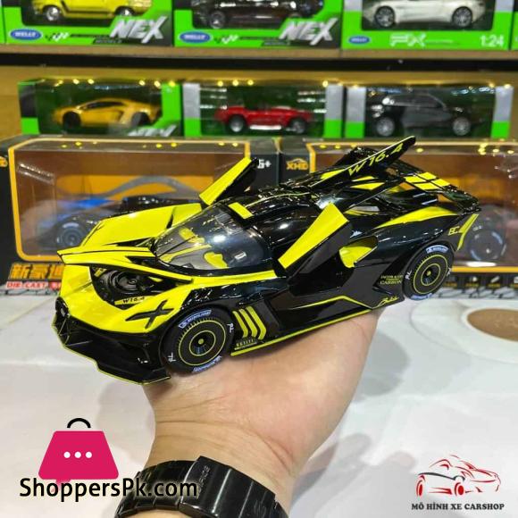 1:24 scale Bugatti Bolide XHD Metal Car Model Supercar