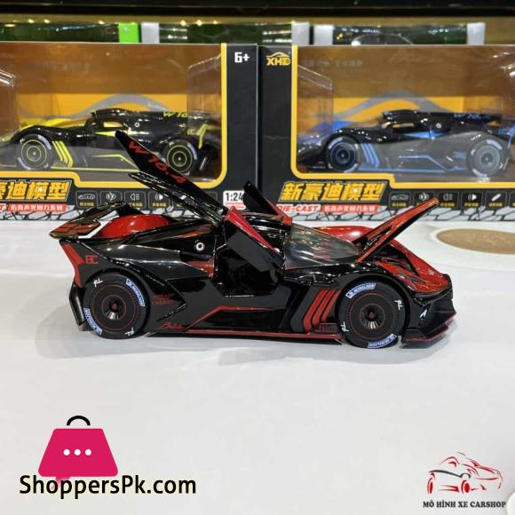 1:24 scale Bugatti Bolide XHD Metal Car Model Supercar
