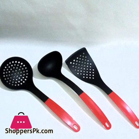 Non-Stick Kitchen Utensil Cooking Spoon Set of 3pcs