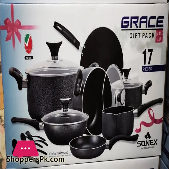 Sonex Grace Non stick cookware Gift Set