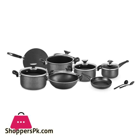 Sonex Non-Stick Kitchen set Classic Gift Pack set 18pcs Random Color Best Quality