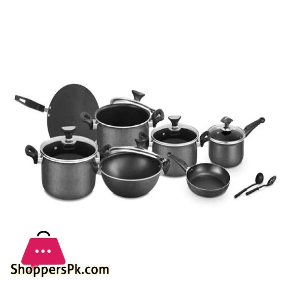 Sonex Non-Stick Kitchen set Classic Gift Pack set 18pcs Random Color Best Quality