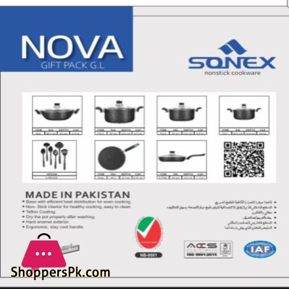 Sonex Non Stick Nova Gift Pack Cookware Set High quality