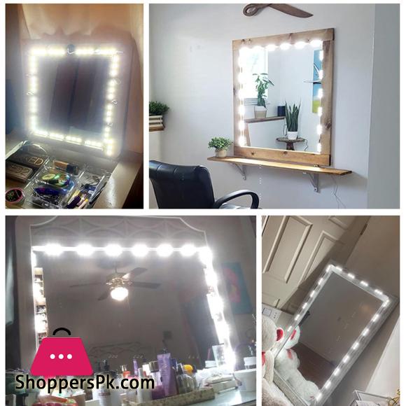 USB LED Strip Lights Dressing Mirror Makeup Mirror Lights Dimmable Touch Control Vanity Mirror Lights Bathroom Mirror Light