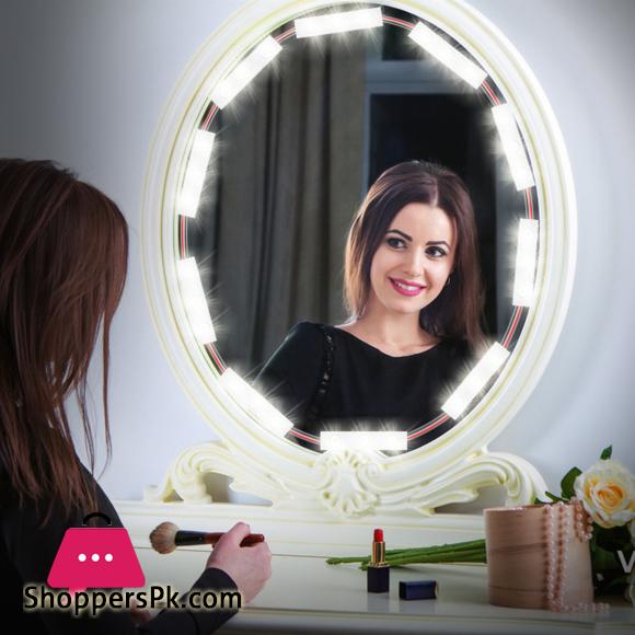 USB LED Strip Lights Dressing Mirror Makeup Mirror Lights Dimmable Touch Control Vanity Mirror Lights Bathroom Mirror Light