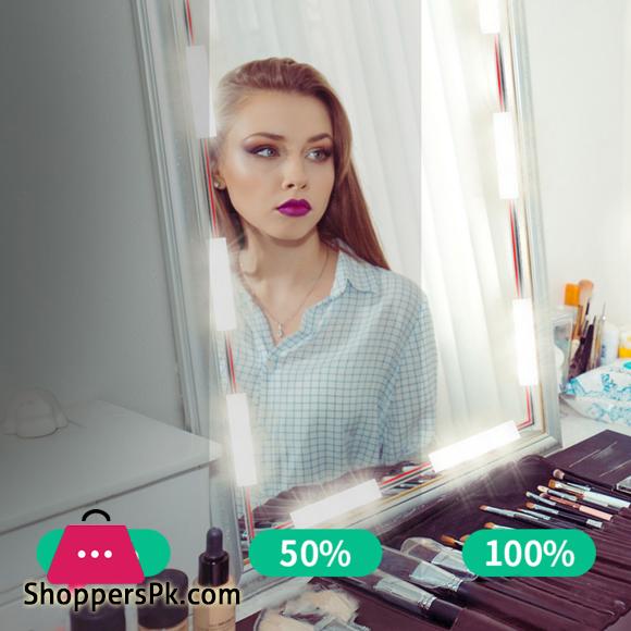 USB LED Strip Lights Dressing Mirror Makeup Mirror Lights Dimmable Touch Control Vanity Mirror Lights Bathroom Mirror Light
