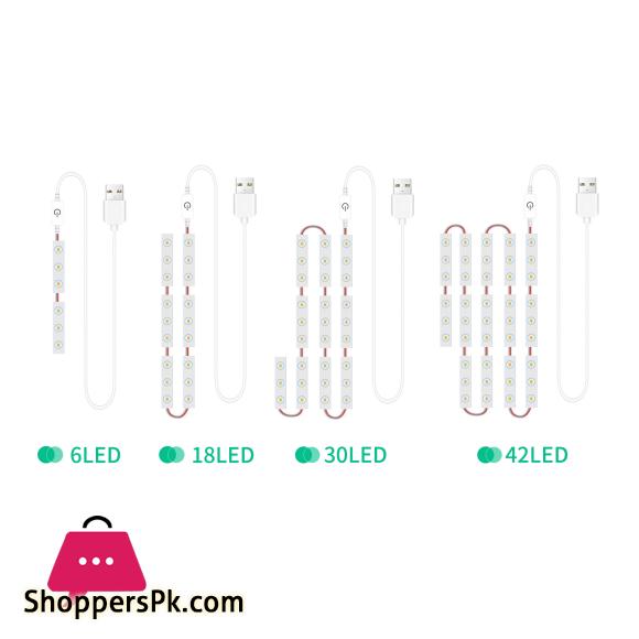 USB LED Strip Lights Dressing Mirror Makeup Mirror Lights Dimmable Touch Control Vanity Mirror Lights Bathroom Mirror Light