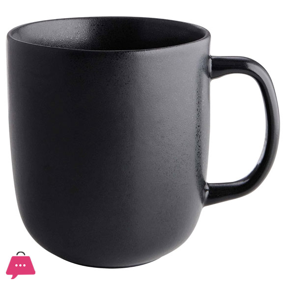 Danny Home Mug with Handle Tea Cup, Coffee Cup, Cocoa Cup, Cappuccino Cup in Modern, Minimalist Design 340 ML