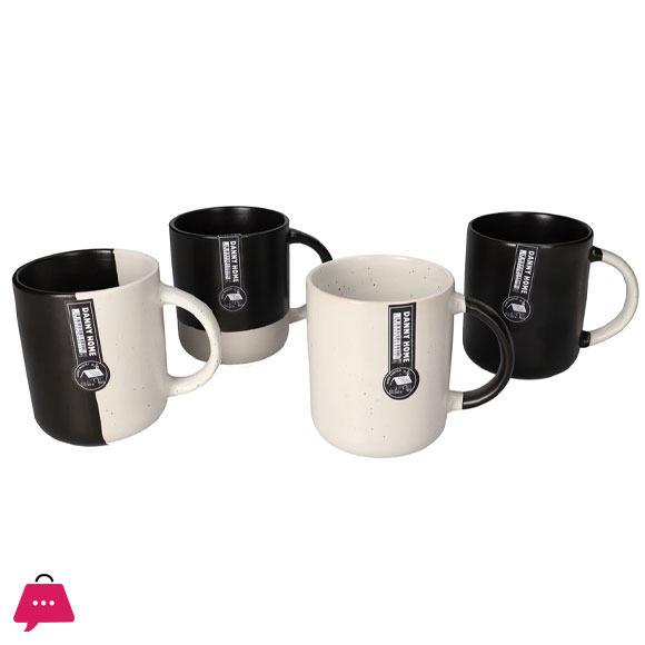 Danny Home Two Colour Mug Set of 4