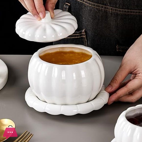 Exquisite Sugar Bowl with Lid, Ceramic Sugar Pot