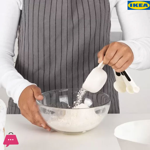 IEKA STAM Set of 4 Measuring Cups