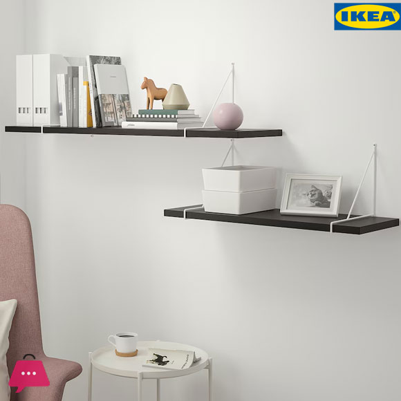 IKEA BERGSHULT PERSHULT Wall Shelf 120x20 CM