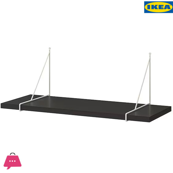 IKEA BERGSHULT PERSHULT Wall Shelf 120x20 CM
