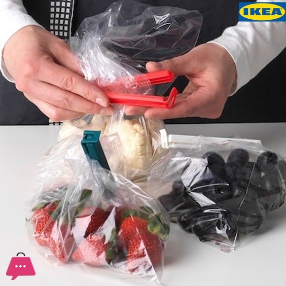 IKEA BEVARA Sealing Clip – Set of 10