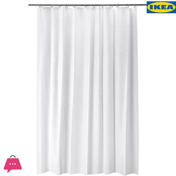 IKEA BJARSEN Shower Curtain - 180 x 200 CM