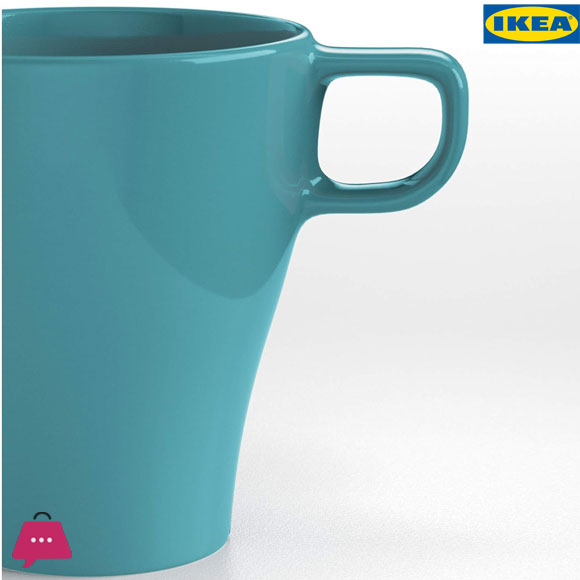 IKEA FARGRIK Mug Turquoise