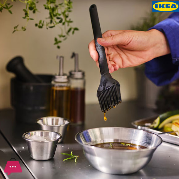 IKEA GRILLTIDER Barbecue Brush Silicone