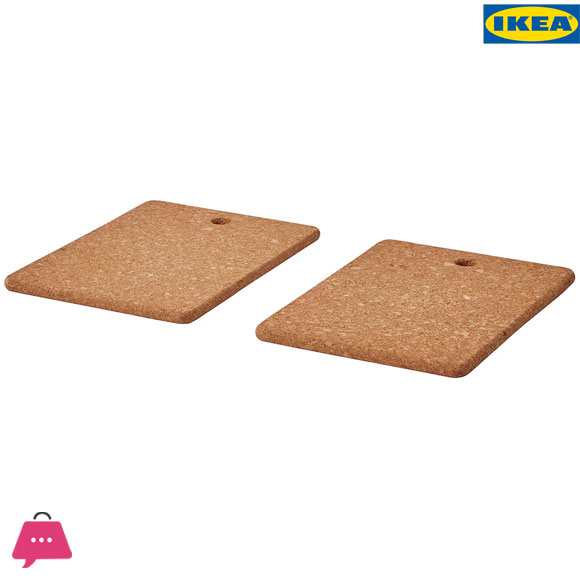 IKEA Heat Pot Stand Cork 23x17 CM
