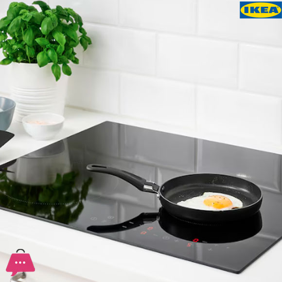 IKEA HEMLAGAD Frying Pan Black 17 CM