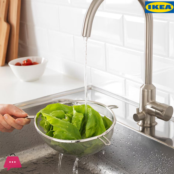 IKEA IDEALISK Strainer Stainless Steel 20 CM
