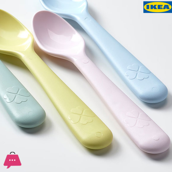 IKEA KALAS Spoon, Mixed Colours