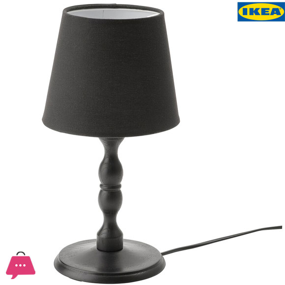 IKEA KINNAHULT Table Lamp-black
