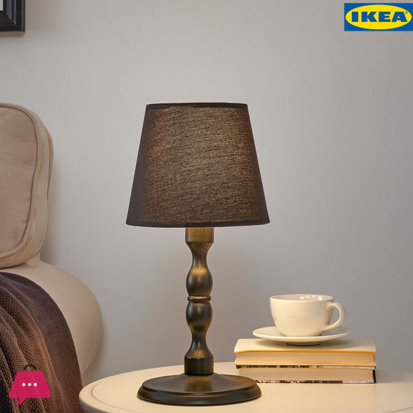 IKEA KINNAHULT Table Lamp-black