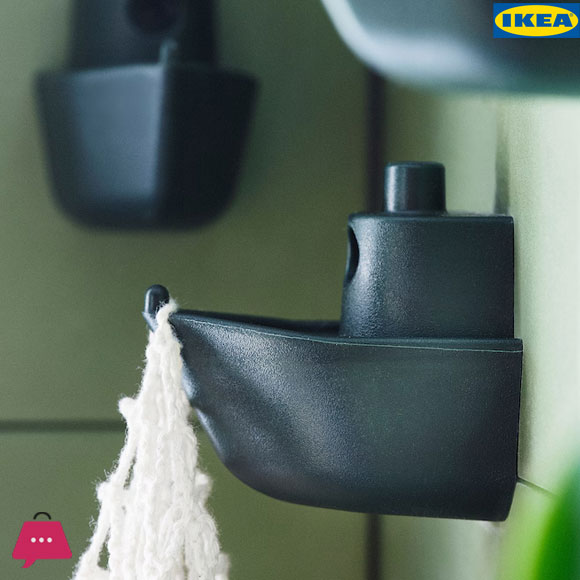 IKEA KNOPARE Hook Green