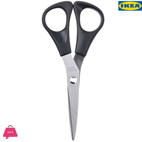IKEA MÅNÖGA Scissors Stainless Steel / black