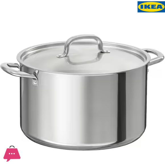 IKEA Pot stainless steel With Lid