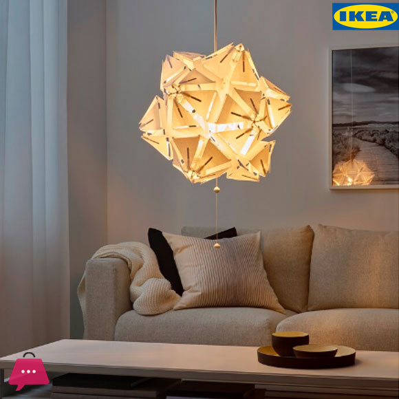 IKEA RAMSELE Pendant Lamp-White
