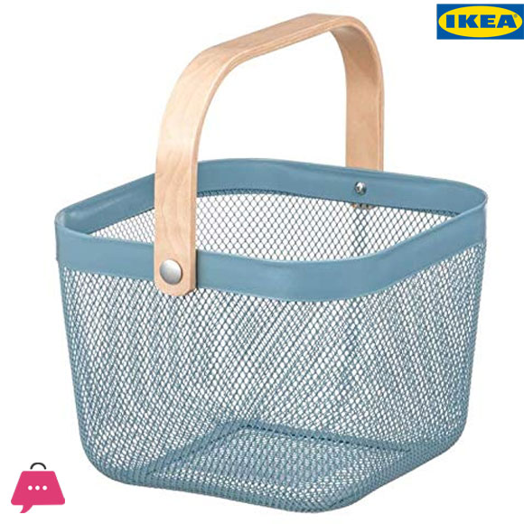 IKEA RISATORP Basket In Pale Blue