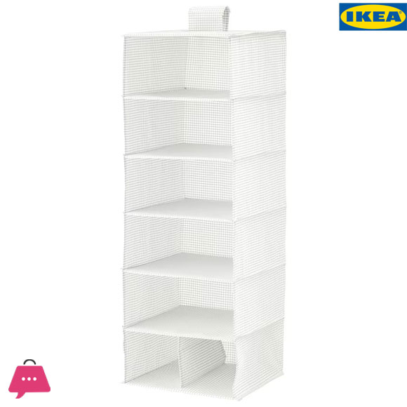 IKEA STUK Storage with 7 Compartments Set 30 x 30 x 90 CM