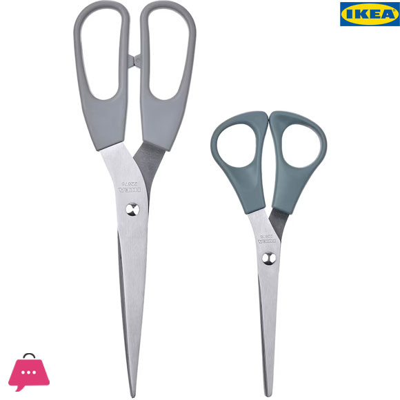 IKEA SVÄRDFISK Scissors Set Of 2