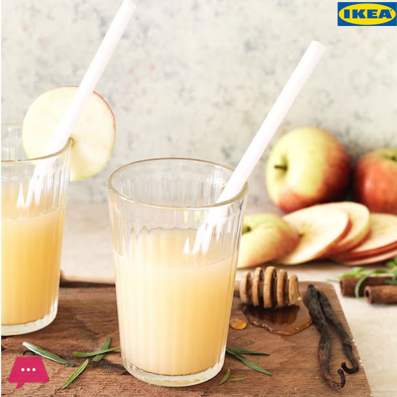 IKEA VARDAGEN Glass Clear Glass 6 Pack Set