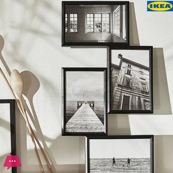 IKEA YLLEVAD Collage Frame For 4 Photos