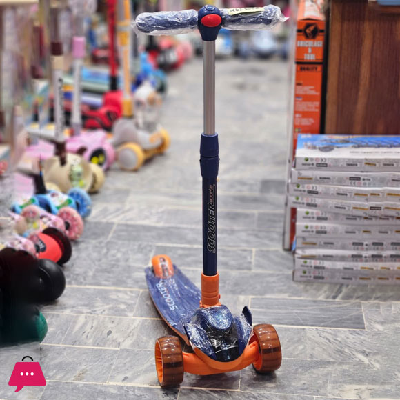 Jet Standing Led Scooter 3 Wheel Kick Scooters For 3-12 Years