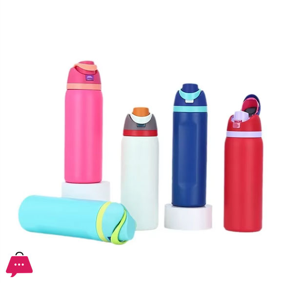 Owala FreeSip Thermos Cup 24/32oz Double-Layer Stainless Steel Water Bottle