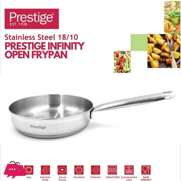 Prestige Infinity Stainless Frypan Induction Compatible 18 CM - 77365