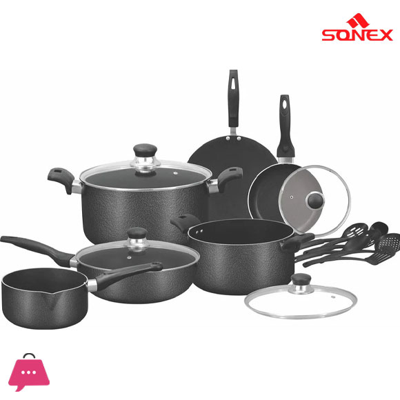 Sonex Non-Stick Kitchen set Dekan Gift Pack Cookware set Random Color Best Quality