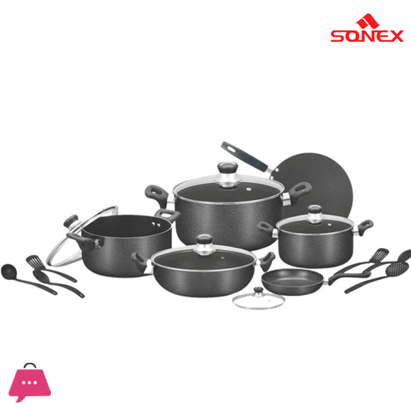 Sonex Non-Stick Kitchen set Prada Gift Pack Cookware set Random Color Best Quality