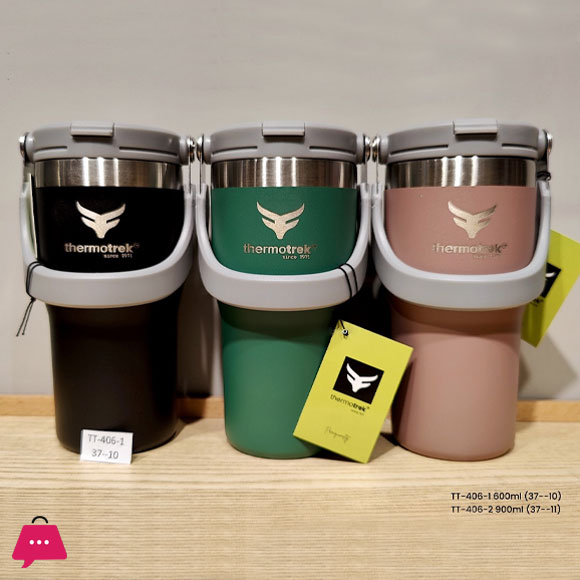 Thermo Trek Coffee Cup Stainless Steel Thermos Bottle Double-layer Insulation Cold And Hot Travel Mug