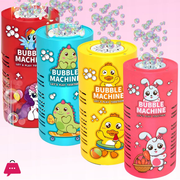 10-Hole Automatic Bubble Machine