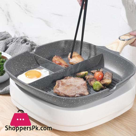 3 in 1 Frying Pan Crepe Maker Thickened Omelet Pan Non stick 30CM