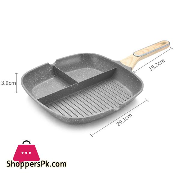 3 in 1 Frying Pan Crepe Maker Thickened Omelet Pan Non stick 30CM