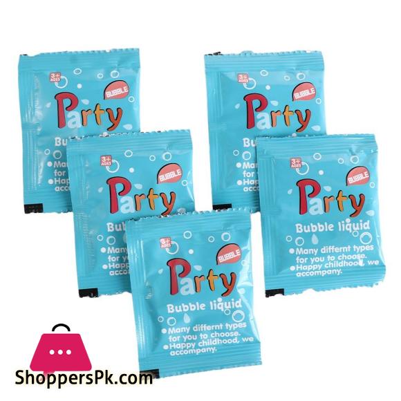 5PCS 10ML Soap Water Bubble Liquid Soap Just Add Water Concentrate Bubble Liquid Refill Solution Machine Parts